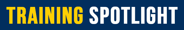 Text says "Training Spotlight"